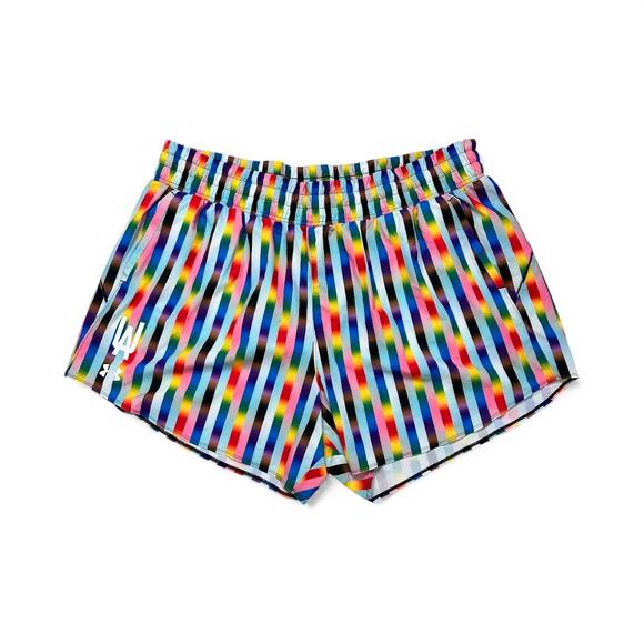 Under Armour Flex Woven Athletic 5 inch Pride Shorts Rainbow Size 3X - Picture 8 of 12